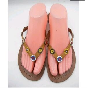 Tory Burch Beaded sandals 10‎